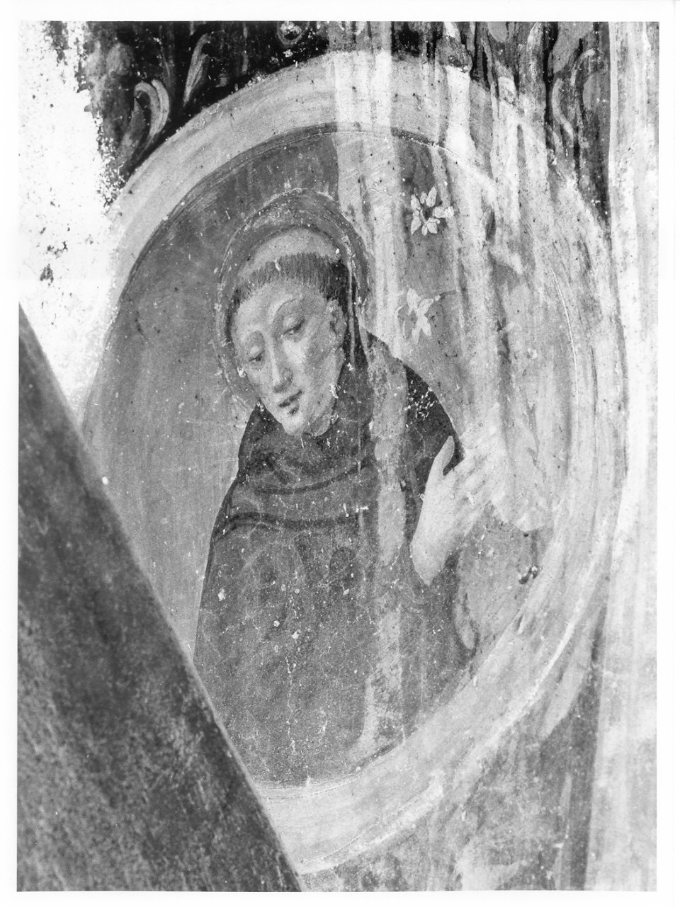 Sant'Antonio da Padova (dipinto, elemento d'insieme) di Valorsa Cipriano (sec. XVI)