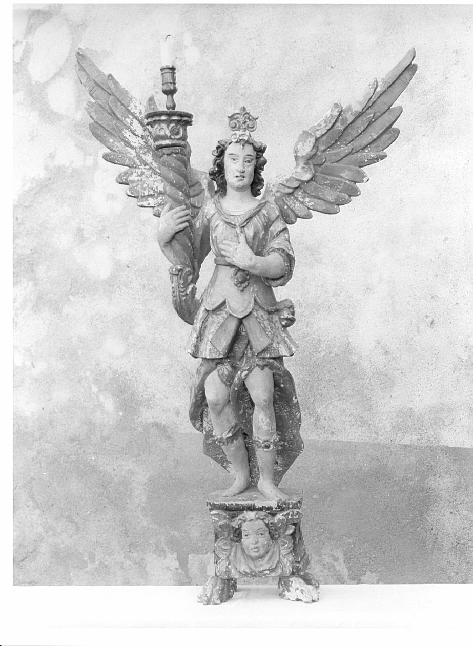 candelabro, opera isolata - bottega lombarda (sec. XVII)