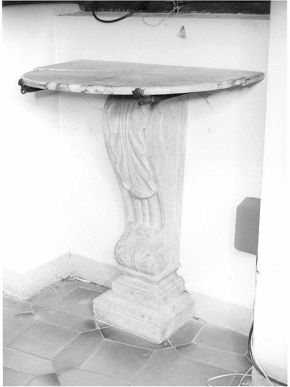 mensola, opera isolata - bottega italiana (sec. XIX)