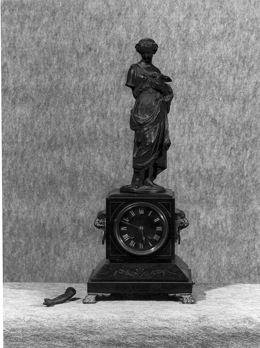 orologio - da tavolo, opera isolata - bottega italiana (seconda metà sec. XIX)