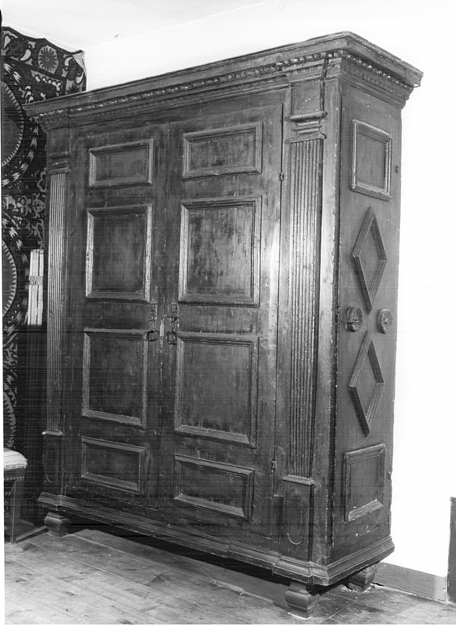 armadio, opera isolata - bottega veneta (seconda metà sec. XVII)