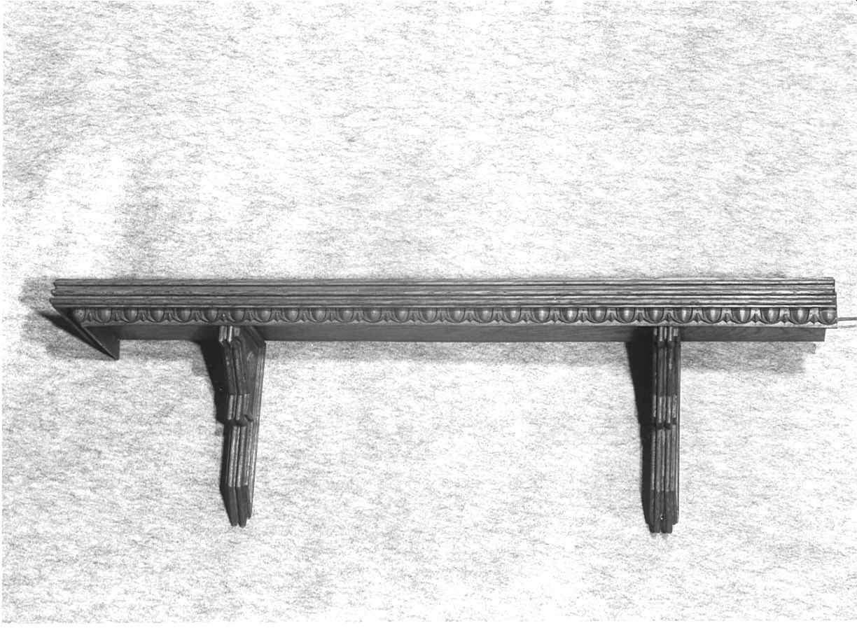 mensola, opera isolata - bottega italiana (seconda metà sec. XIX)