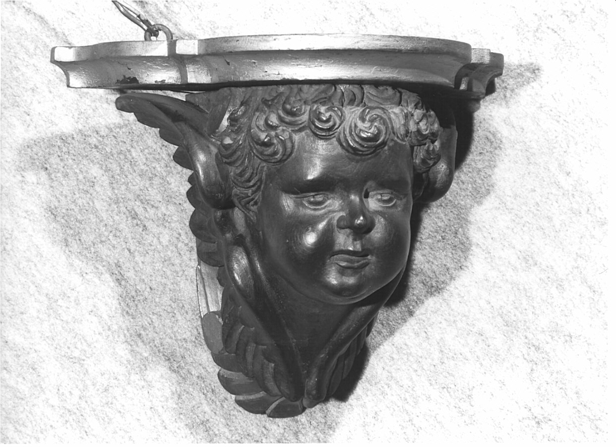 mensola, coppia - bottega lombarda (sec. XIX)