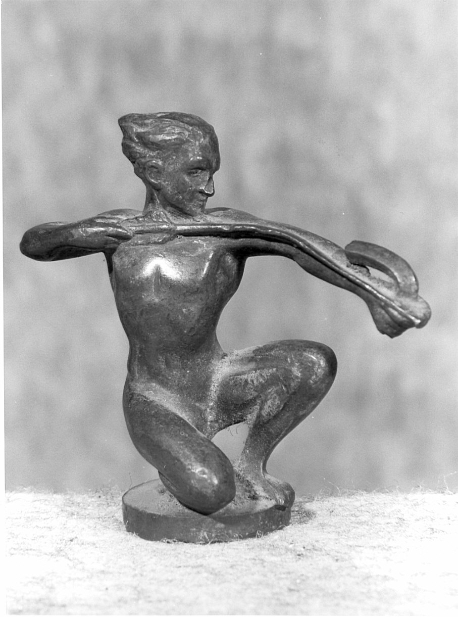 statuetta, opera isolata - bottega italiana (seconda metà sec. XIX)