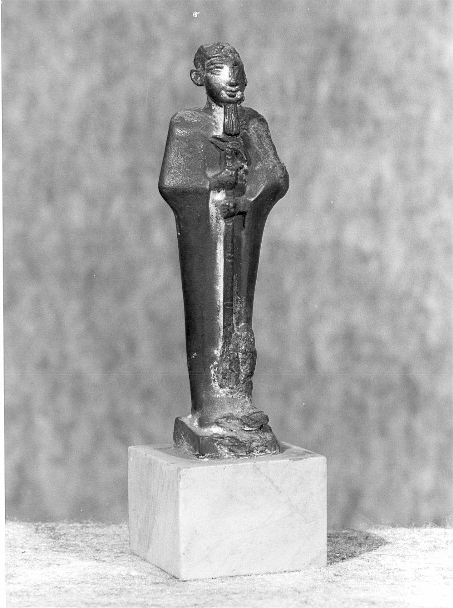 faraone (statuetta, opera isolata) - bottega italiana (sec. XIX)