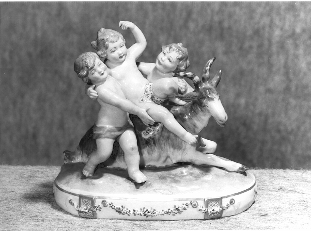 putti (statuetta, opera isolata) - bottega italiana (metà sec. XVIII)