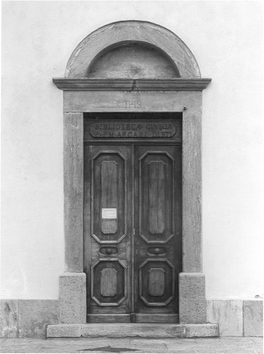 portale maggiore, opera isolata - bottega lombarda (sec. XVIII)