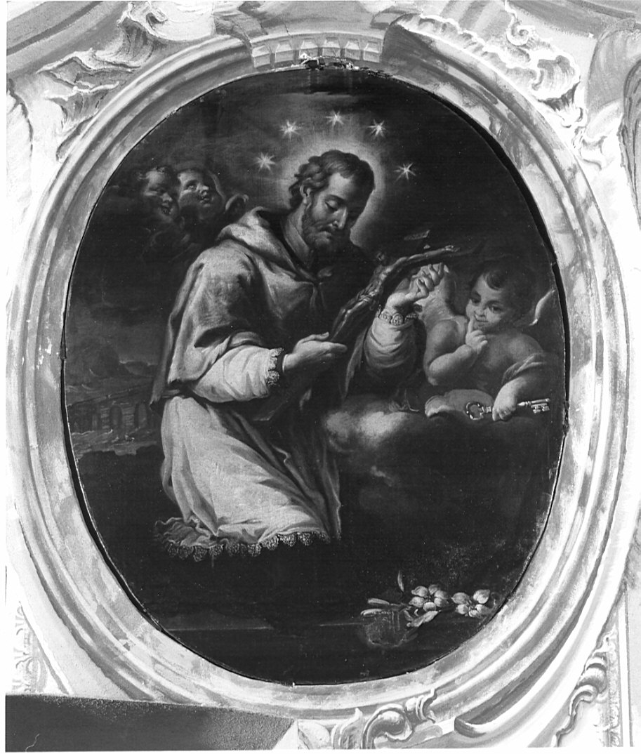 San Giovanni Nepomuceno (dipinto, opera isolata) di Parravicini Alessandro (terzo quarto sec. XVIII)