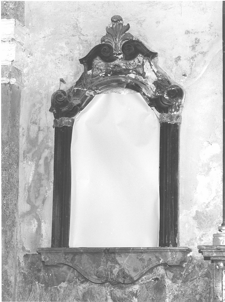 mostra di nicchia, coppia - bottega lombarda (sec. XVIII)