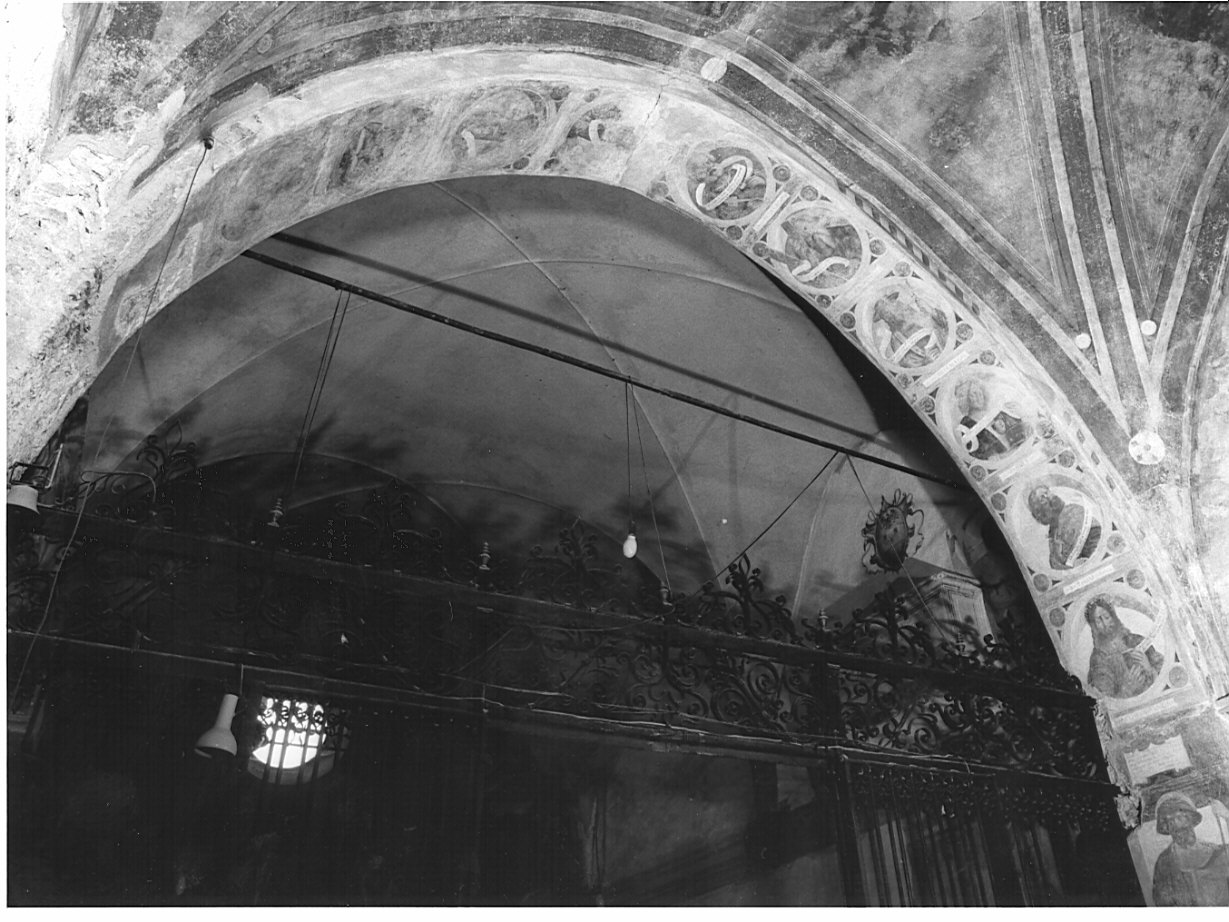 Busti degli apostoli (dipinto, elemento d'insieme) di Stella Fermo detto Fermo da Caravaggio (sec. XVI)