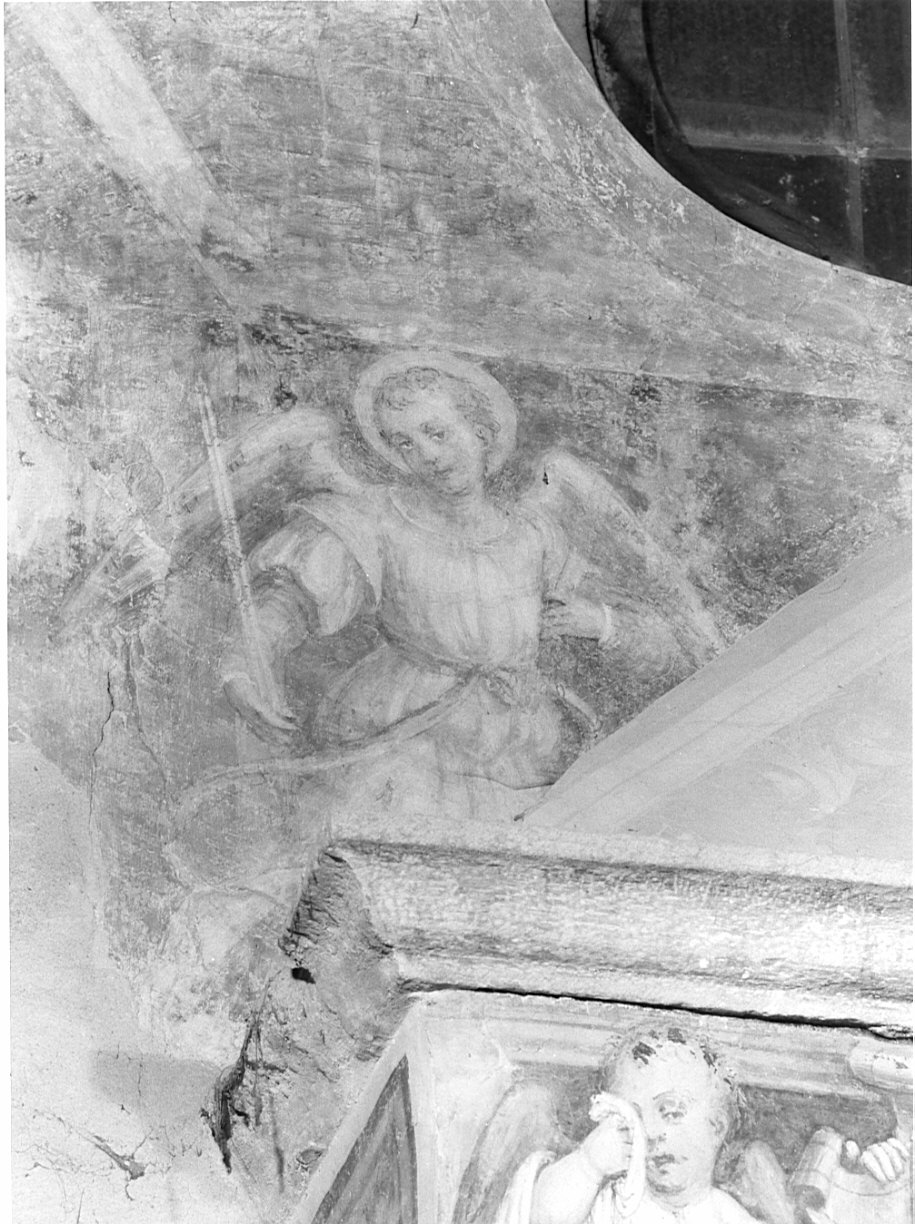 angeli ceriferi (dipinto, elemento d'insieme) - ambito lombardo (sec. XVI)