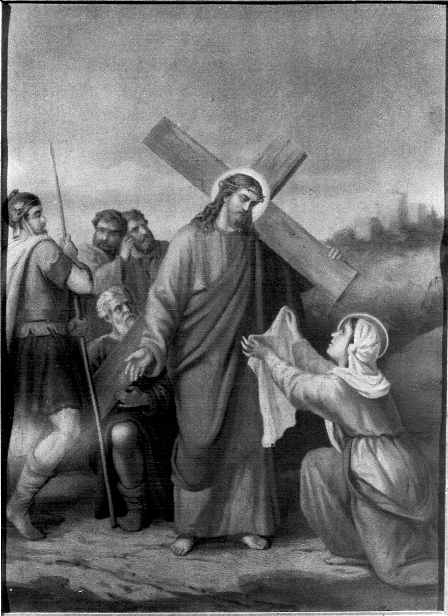 stazioni della via crucis (dipinto, ciclo) - ambito lombardo (prima metà sec. XX)