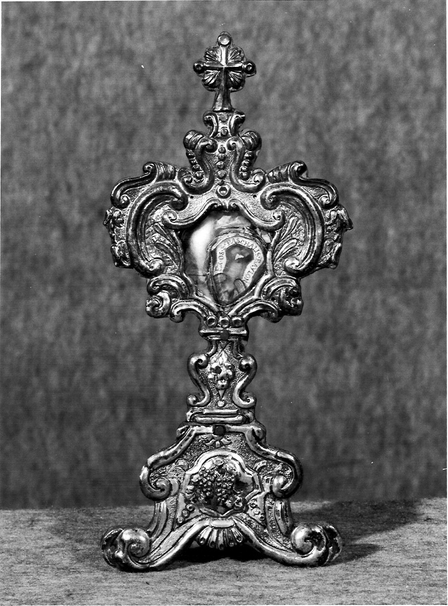 reliquiario - a ostensorio, opera isolata - bottega lombarda (prima metà sec. XVIII)