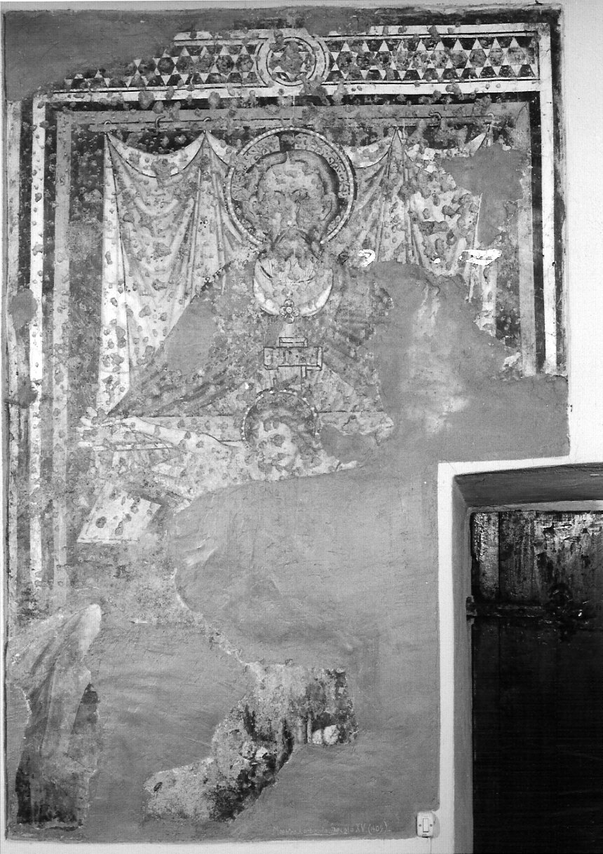 Trinità (dipinto, frammento) - ambito lombardo (prima metà sec. XV)