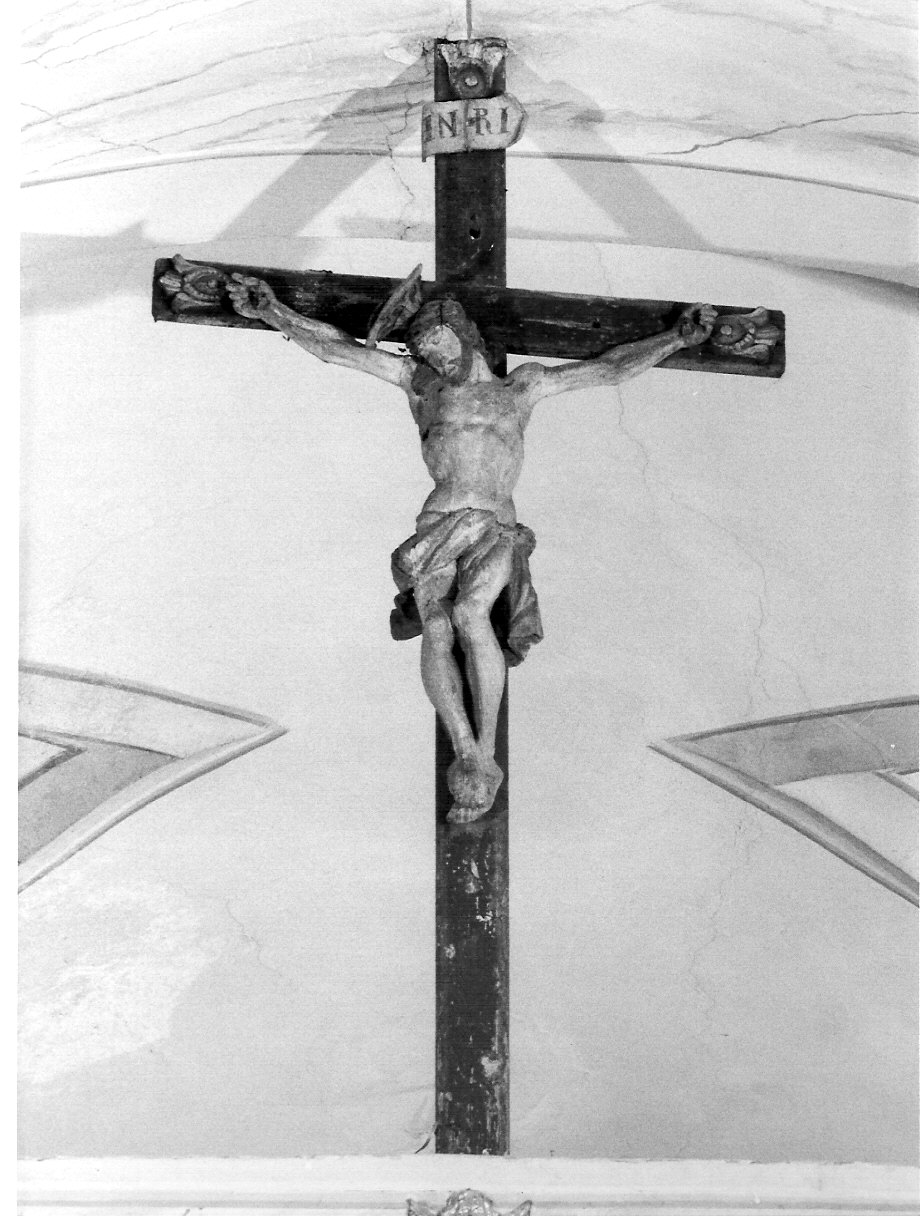 crocifisso, opera isolata - bottega lombarda (seconda metà sec. XVII)