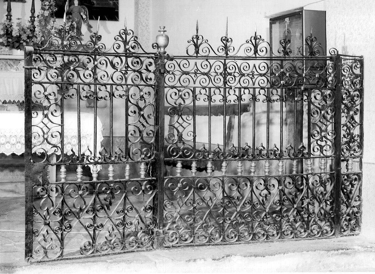 cancellata, opera isolata - bottega lombarda (sec. XIX)