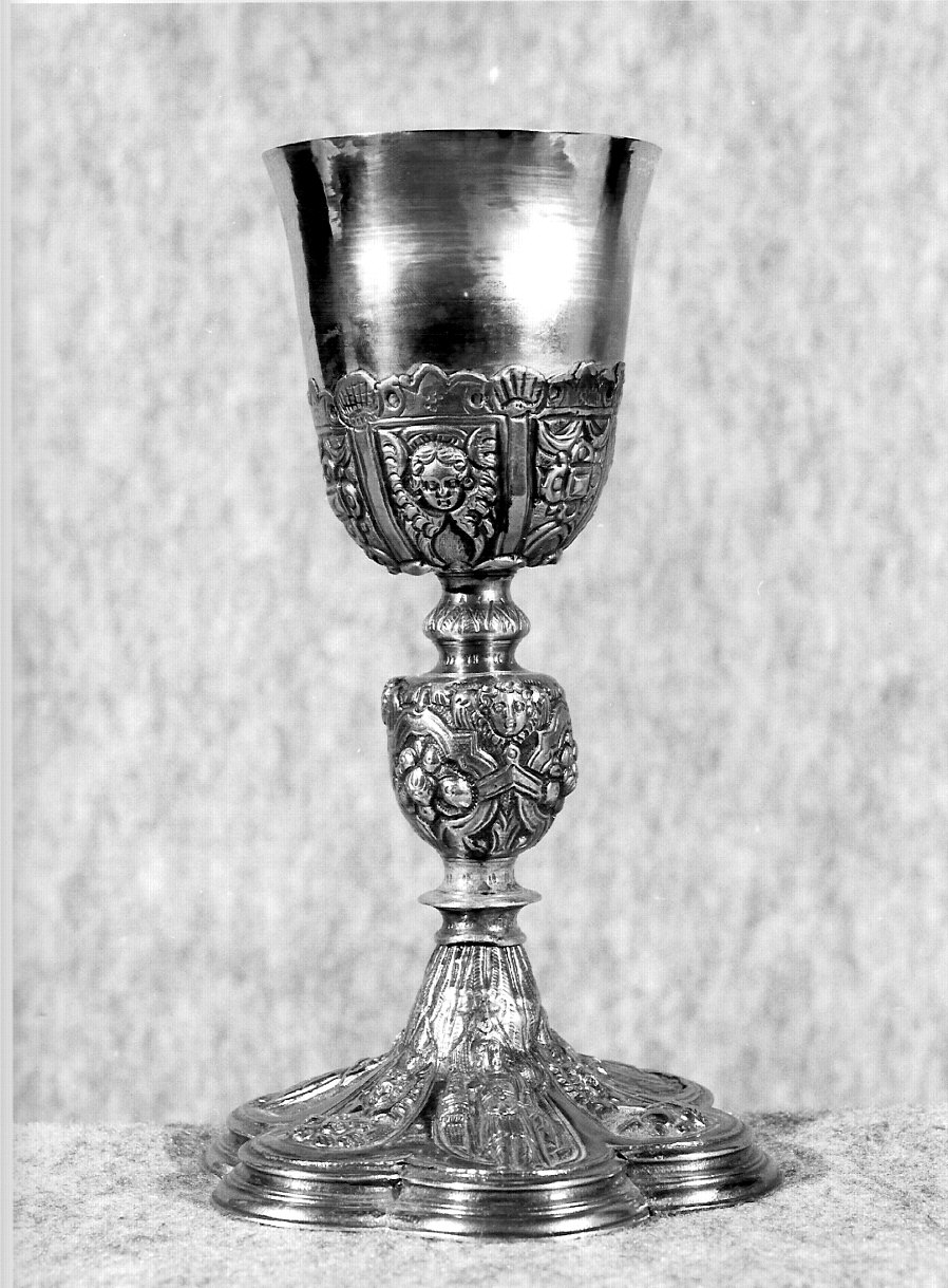 calice, opera isolata - bottega lombarda (prima metà sec. XVI, sec. XVIII)
