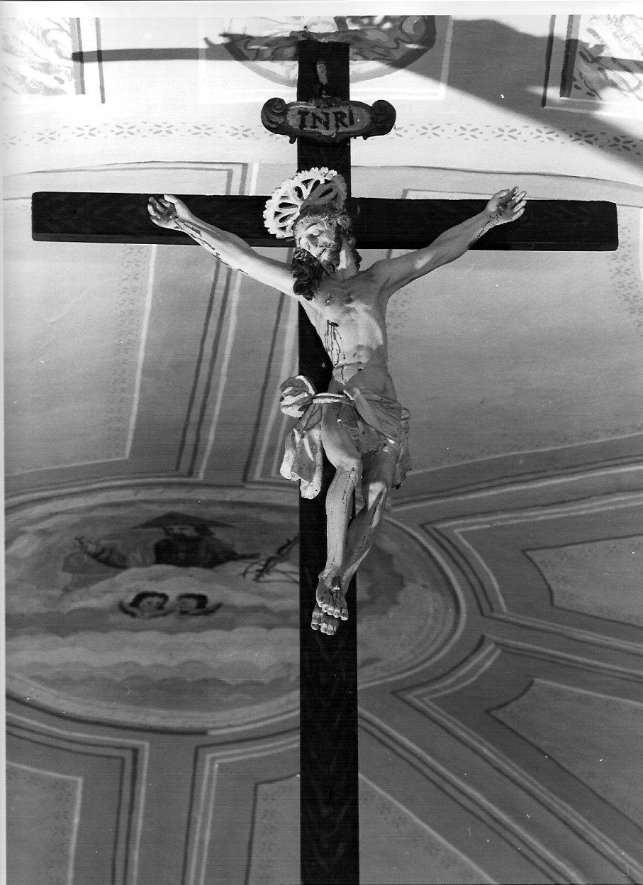 crocifisso, opera isolata - bottega lombarda (seconda metà sec. XVII)