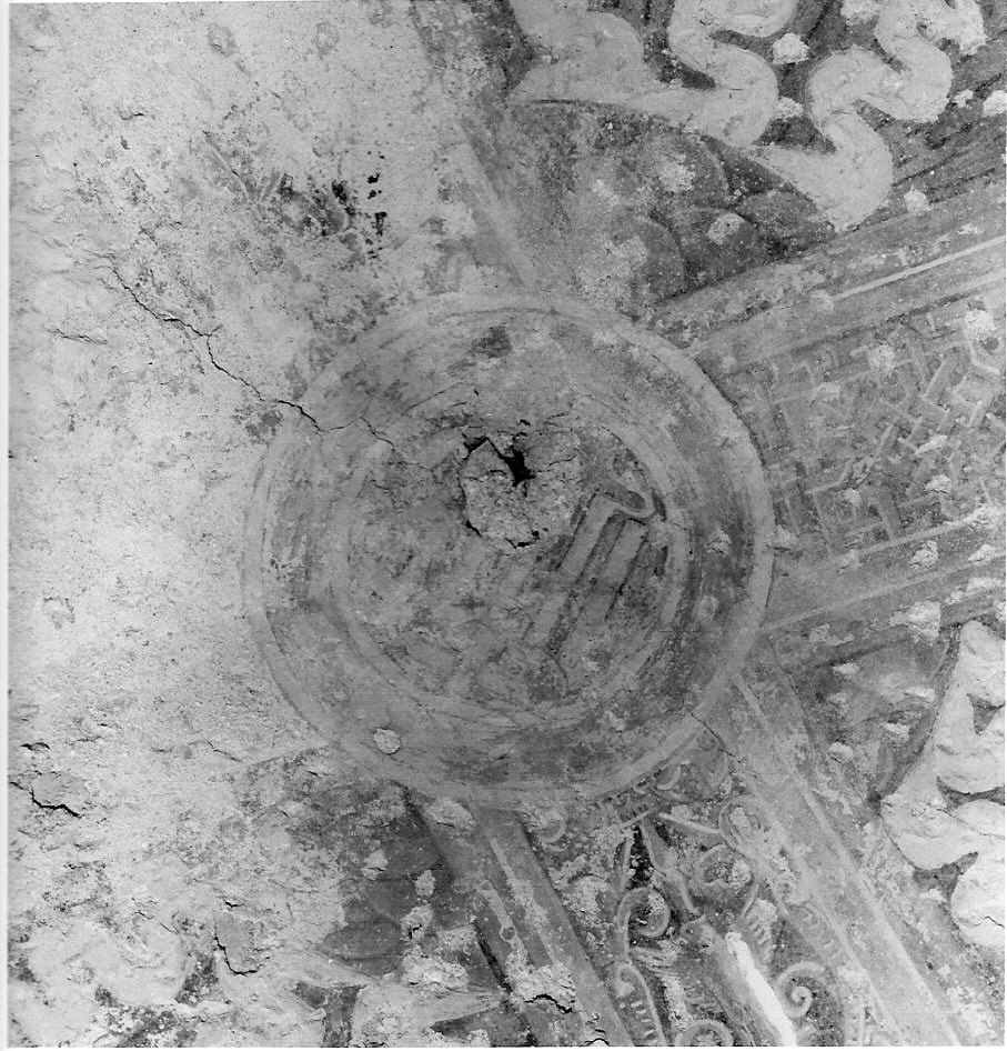 monogramma di San Bernardino da Siena (dipinto, elemento d'insieme) - ambito lombardo (primo quarto sec. XVI)