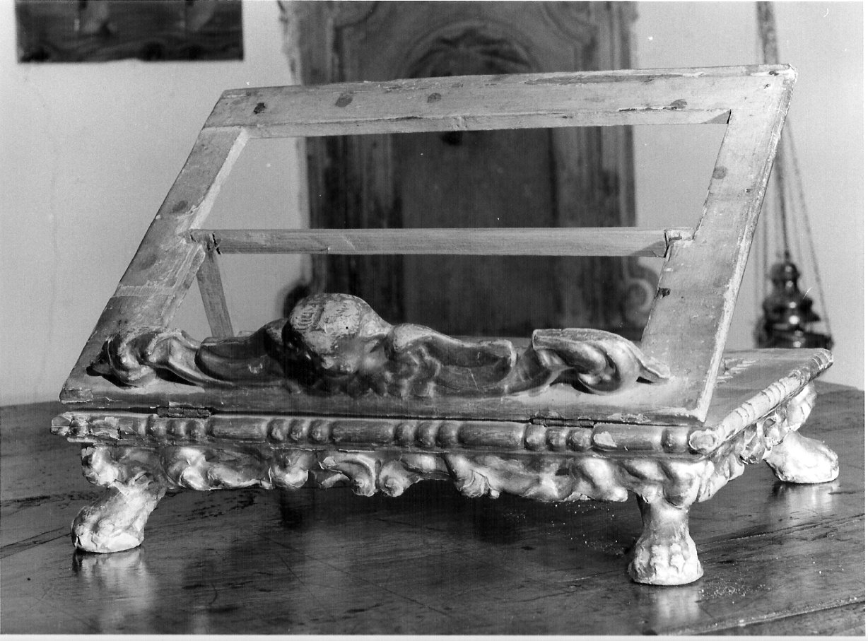 leggio d'altare, opera isolata - bottega lombarda (seconda metà sec. XVII)