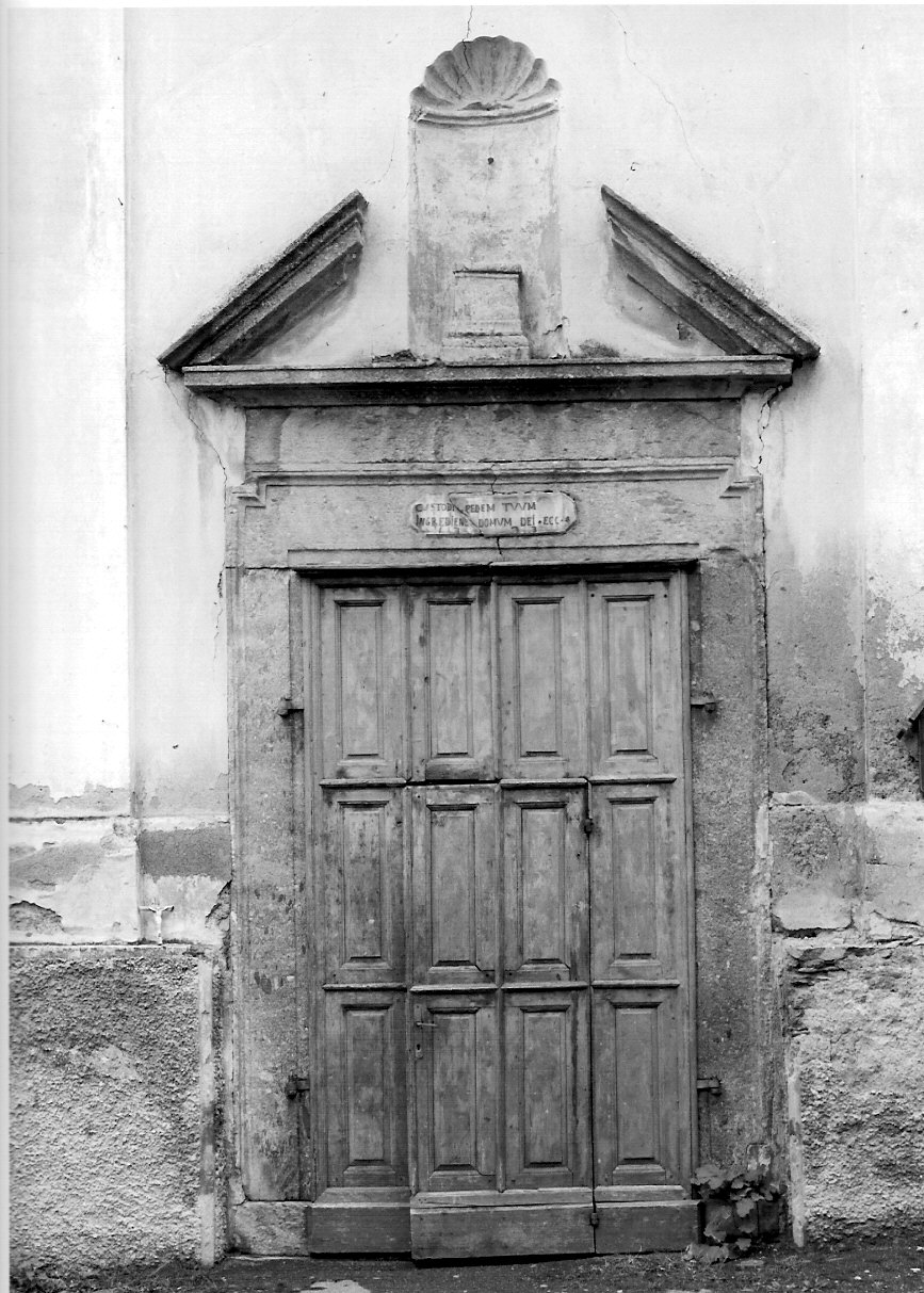 portale maggiore, opera isolata - bottega lombarda (sec. XVIII)