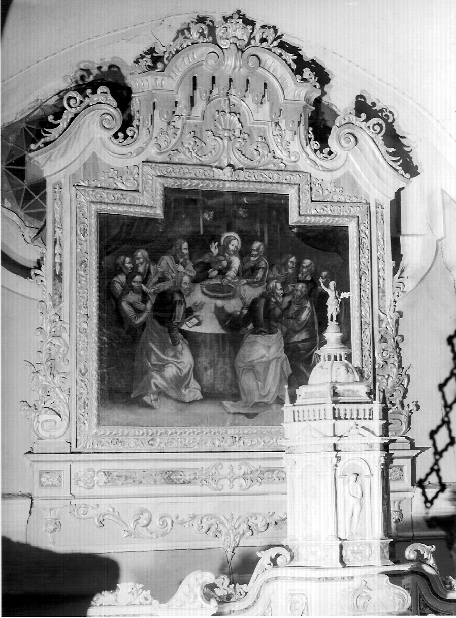 cornice, opera isolata - bottega lombarda (ultimo quarto sec. XVII)