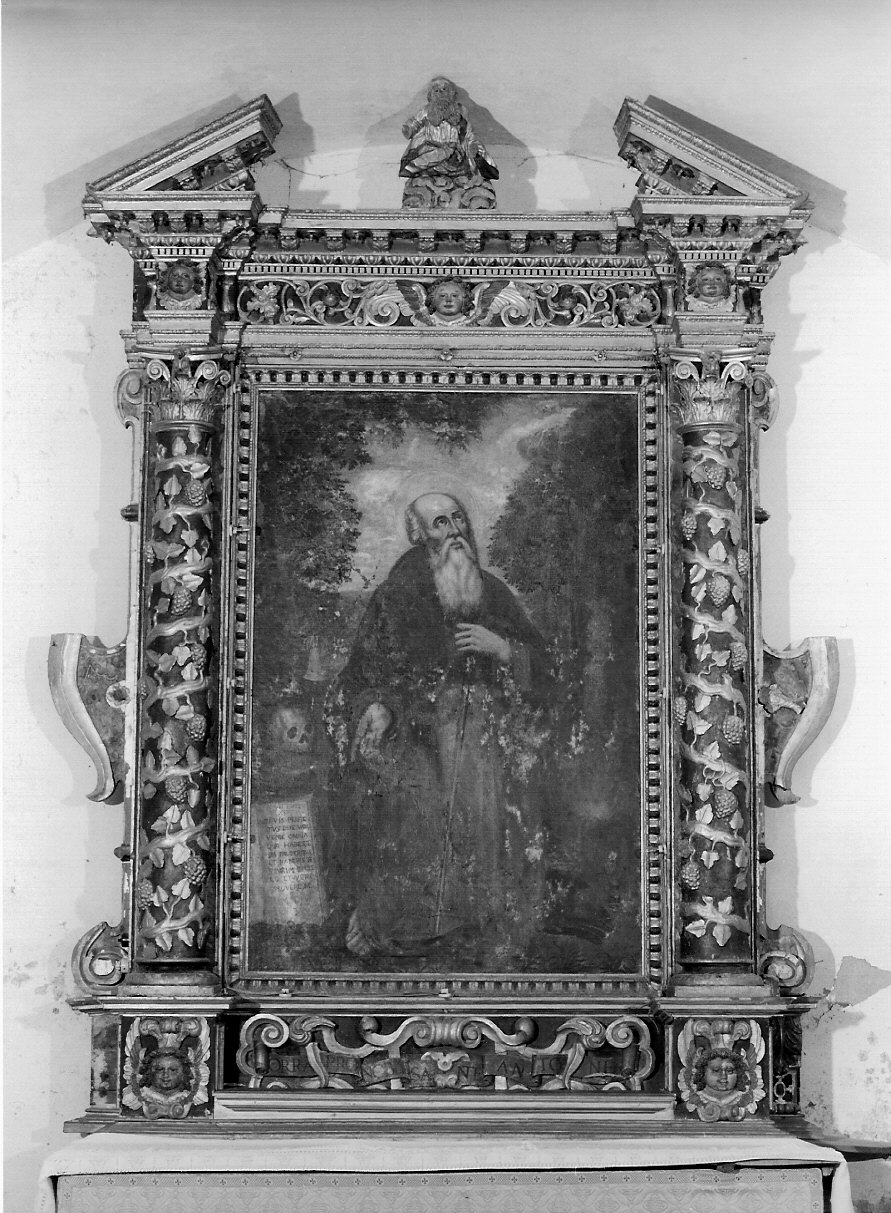 alzata, elemento d'insieme - bottega lombarda (sec. XVII)