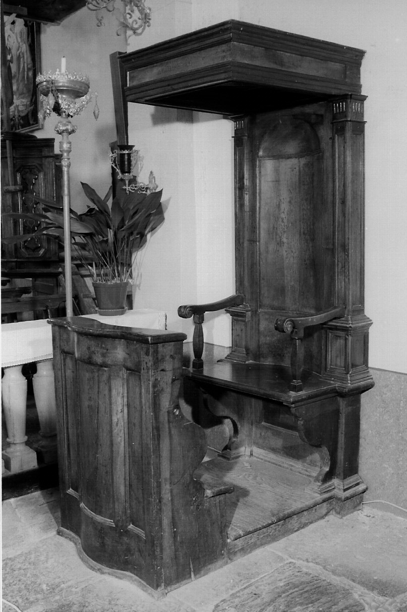 seggio, opera isolata - ambito valtellinese (sec. XIX)