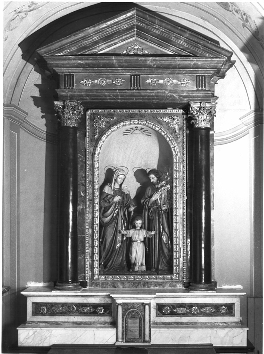 altare - bottega lombarda (sec. XIX)