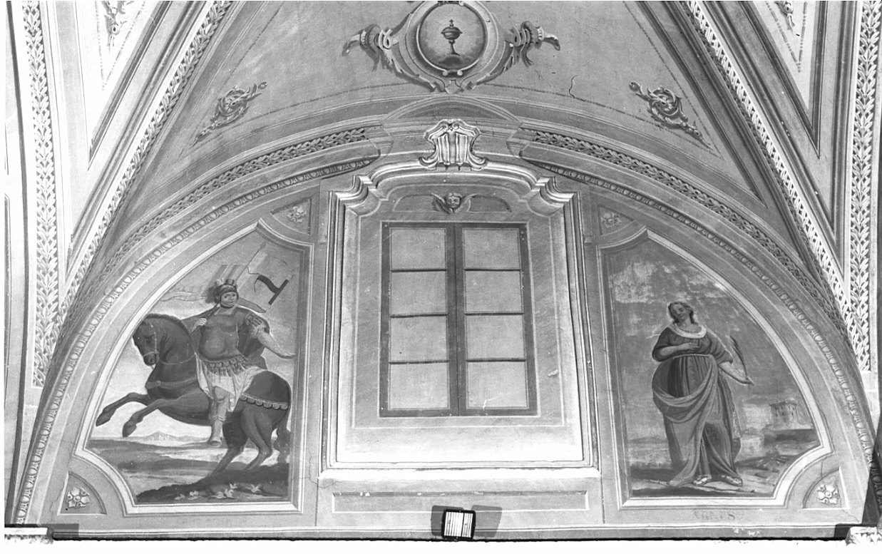 Sant'Ansano (?) e Sant'Agnese (dipinto) - ambito lombardo (sec. XIX)