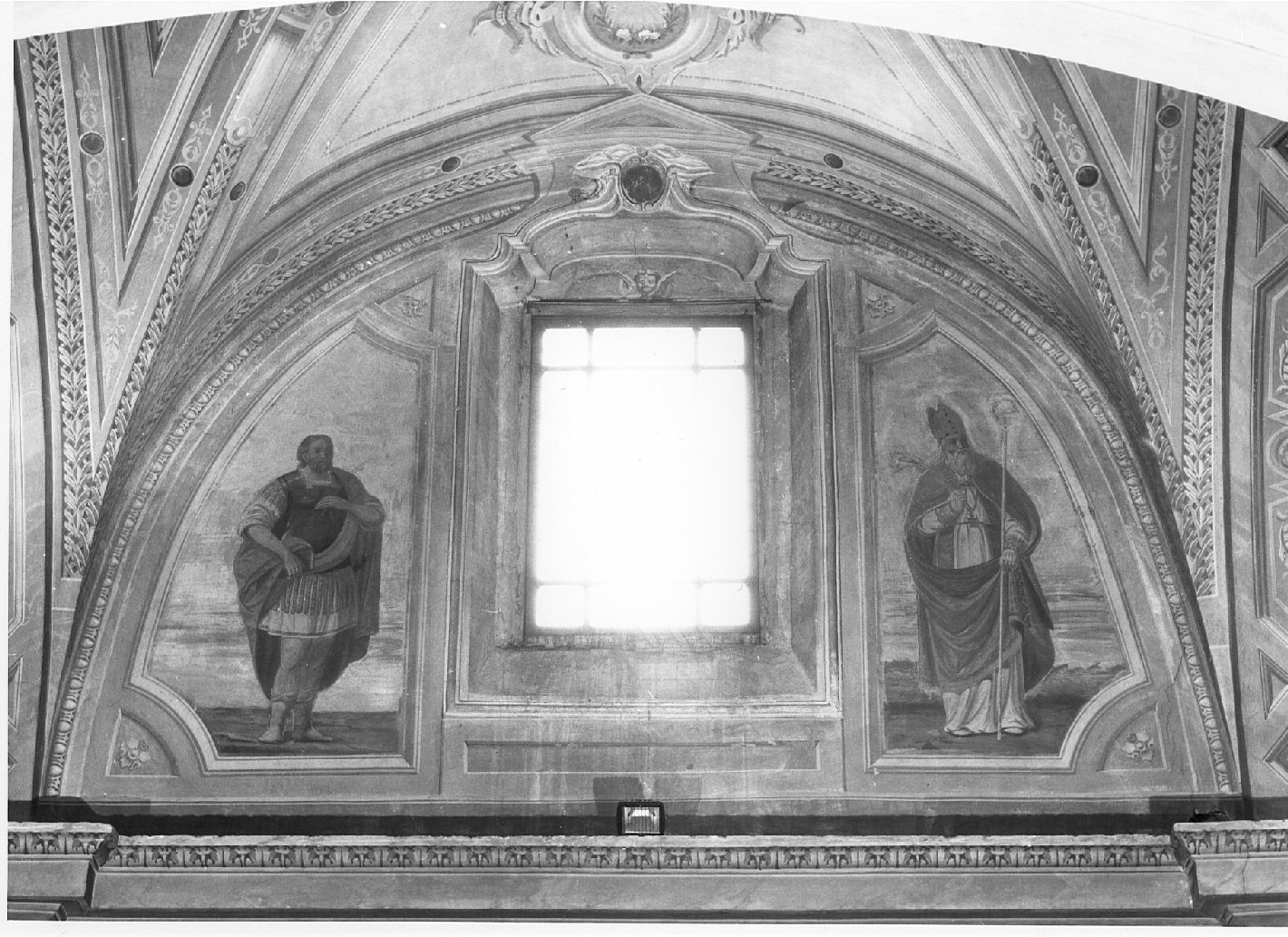 San Floriano (?) e Sant'Ambrogio (dipinto) - ambito lombardo (sec. XIX)