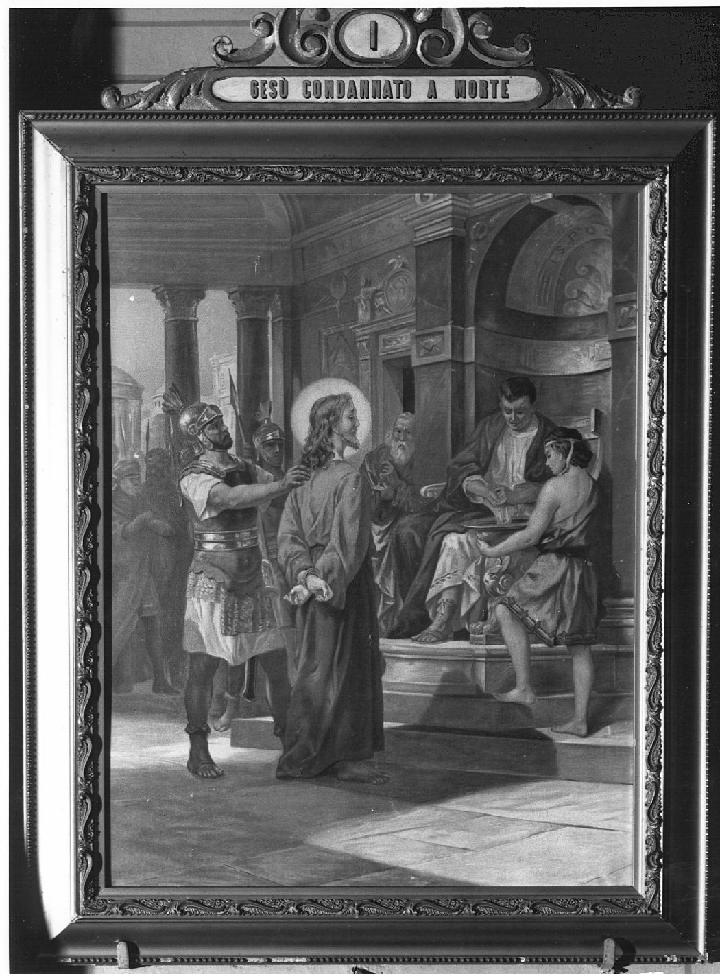 stazioni della via crucis (Via Crucis, ciclo) di Morgara Luigi (sec. XIX)