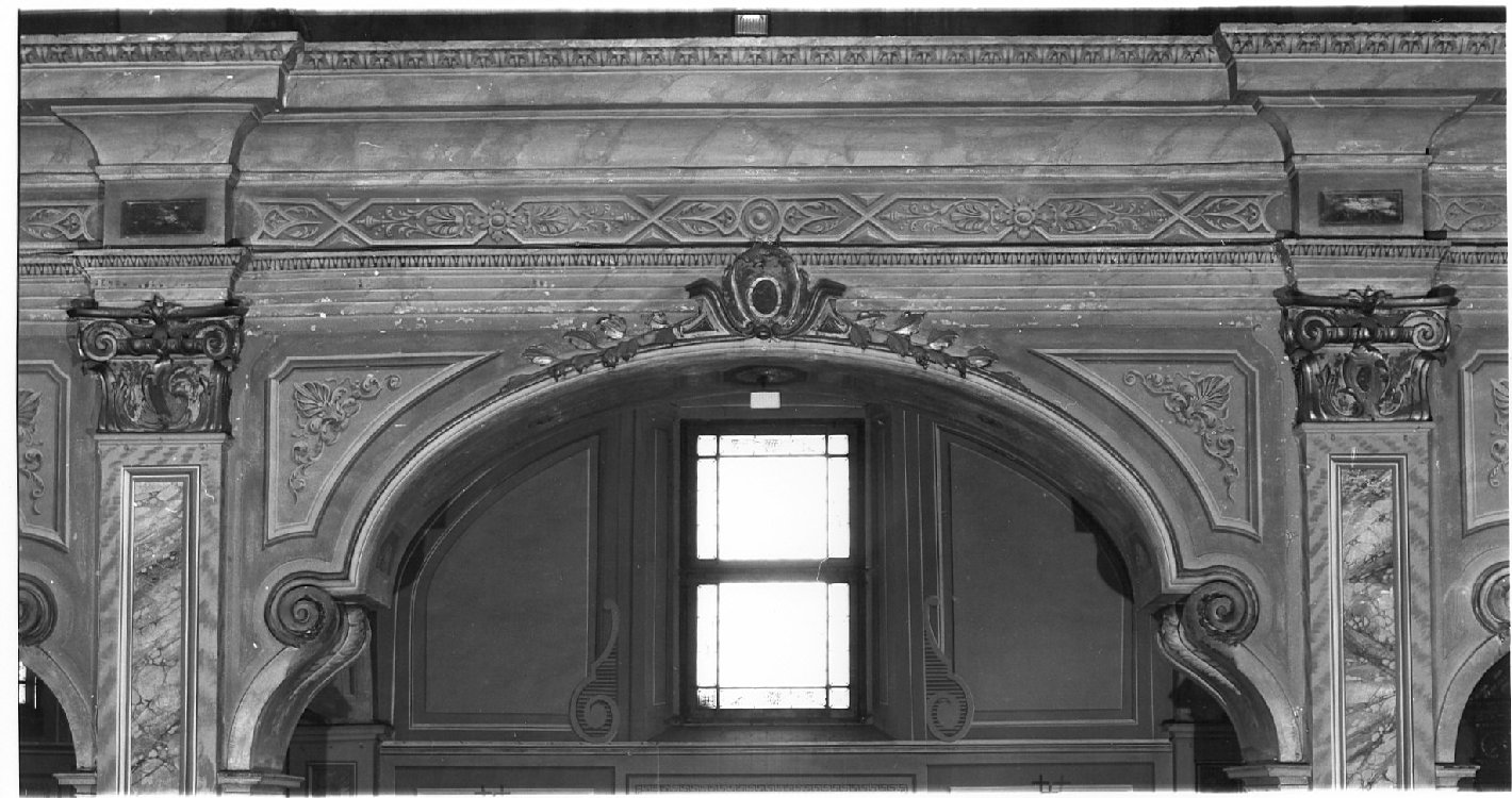 decorazione plastico-pittorica - ambito lombardo (sec. XVIII)