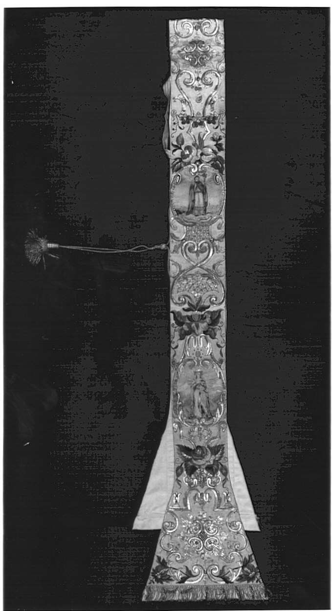 stola, opera isolata - manifattura lombarda (sec. XVIII)