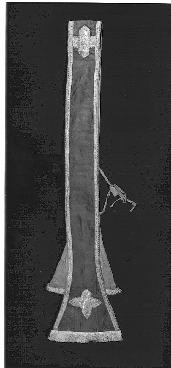 stola, opera isolata - manifattura italiana (sec. XVIII)