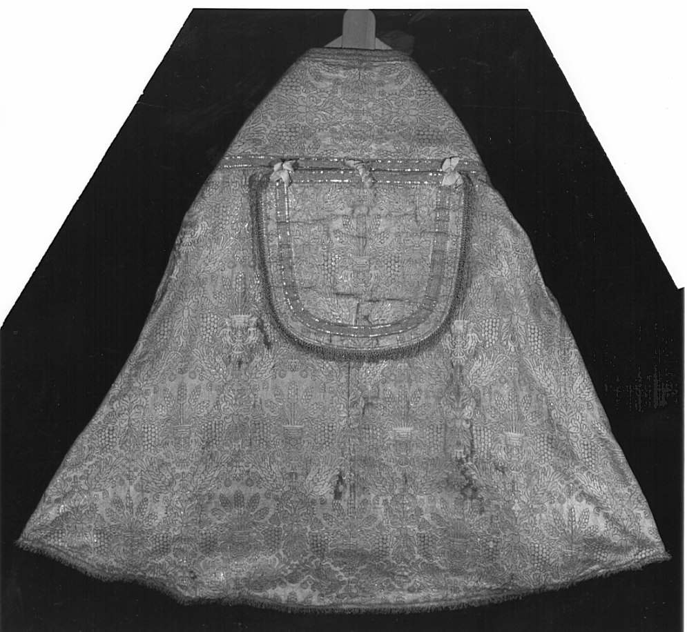 piviale, opera isolata - manifattura italiana (sec. XIX)