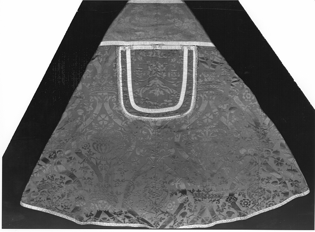 paramento liturgico - manifattura italiana (fine/inizio secc. XVIII/ XIX)