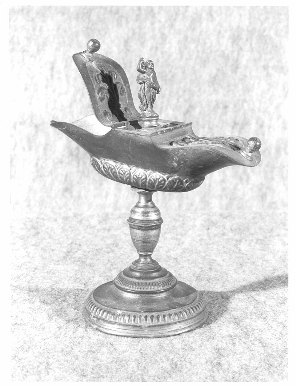 navicella portaincenso, opera isolata - ambito italiano (sec. XIX)