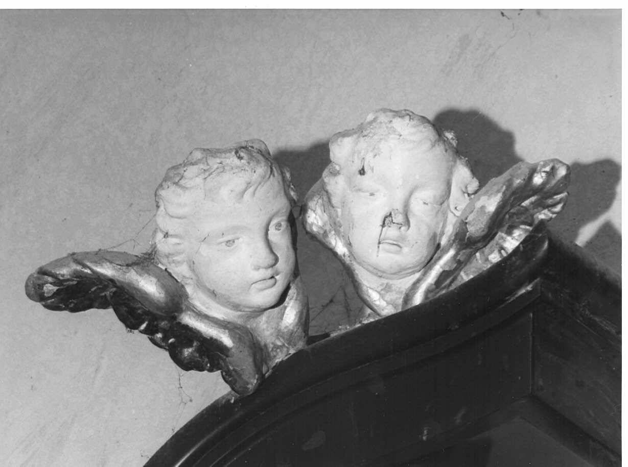 cherubini (scultura, elemento d'insieme) - ambito lombardo (prima metà sec. XVIII)