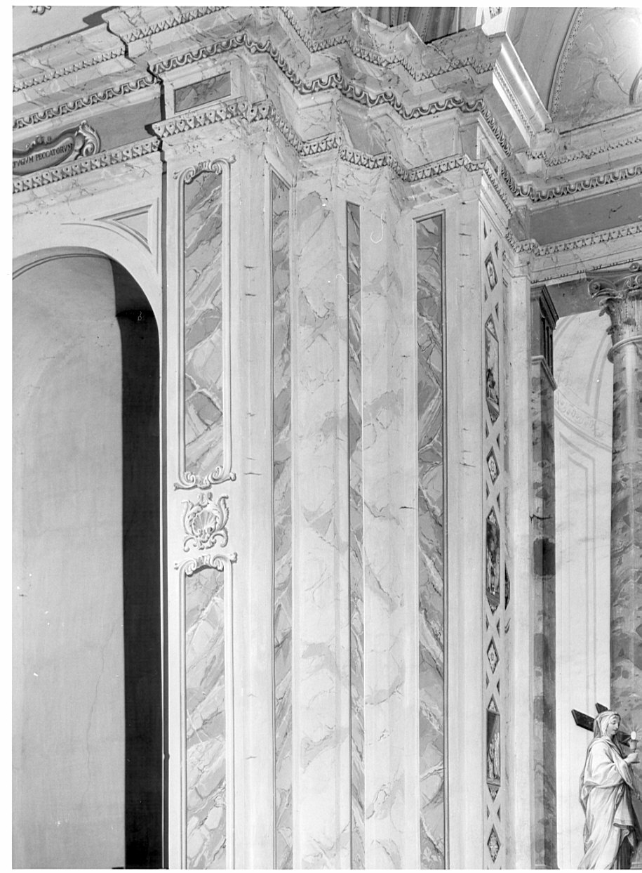 decorazione plastica, complesso decorativo - bottega lombarda (sec. XVIII)