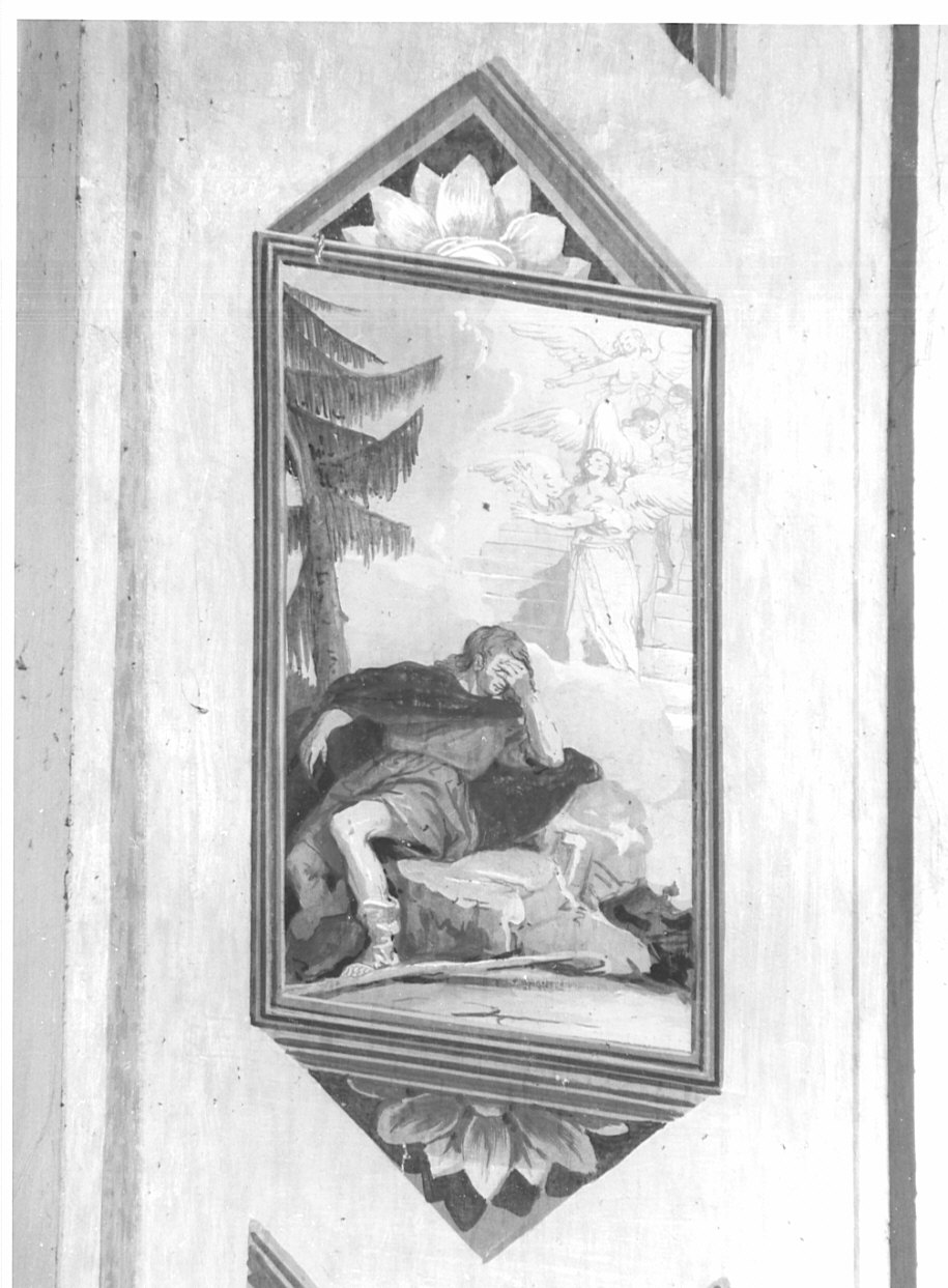 sogno di Giacobbe (dipinto, elemento d'insieme) di Piccioli Lorenzo (sec. XVIII)
