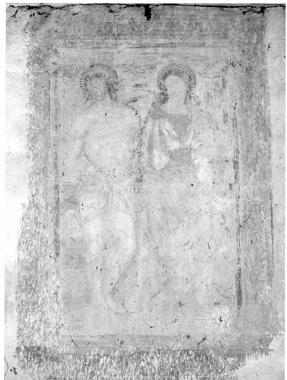 Madonna con Bambino e Santi (dipinto, ciclo) di Valorsa Cipriano (sec. XVI)