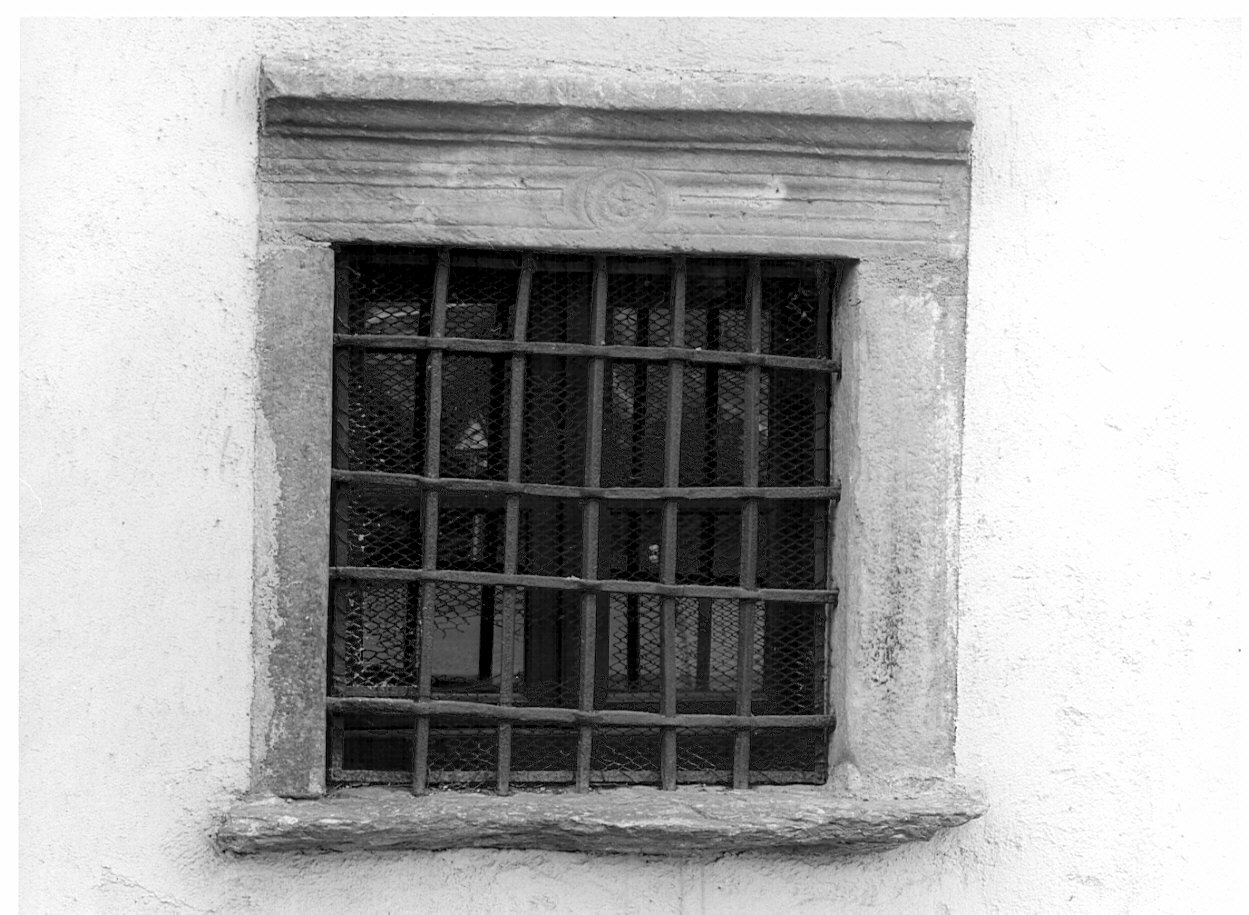 mostra di finestra, opera isolata - manifattura lombarda (sec. XVII)