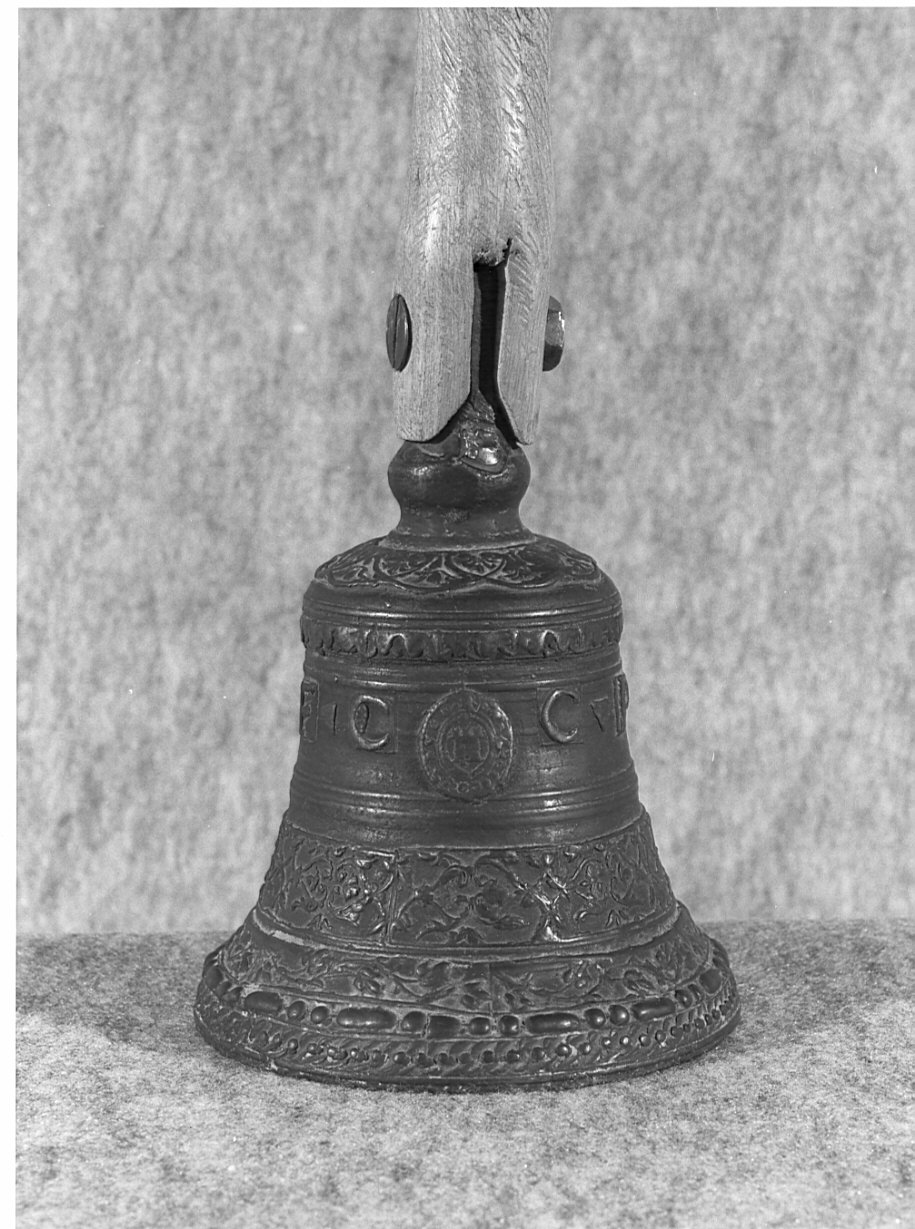 campanello d'altare, opera isolata - ambito lombardo (sec. XIX)