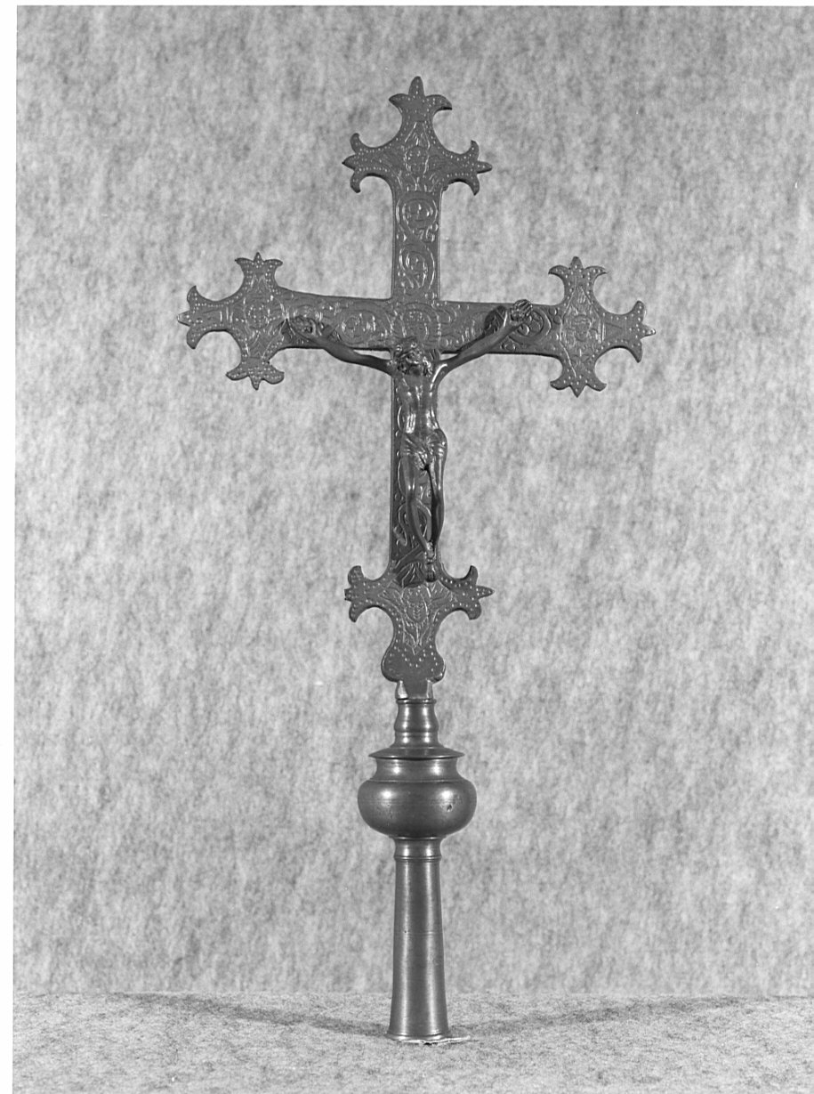 croce processionale - ambito lombardo (sec. XIX)