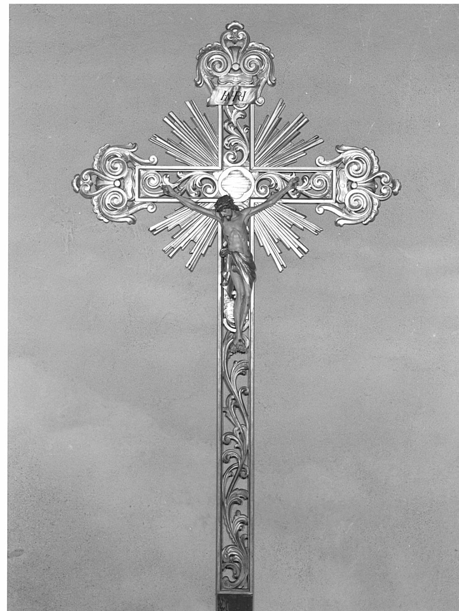 croce processionale - ambito lombardo (sec. XIX)