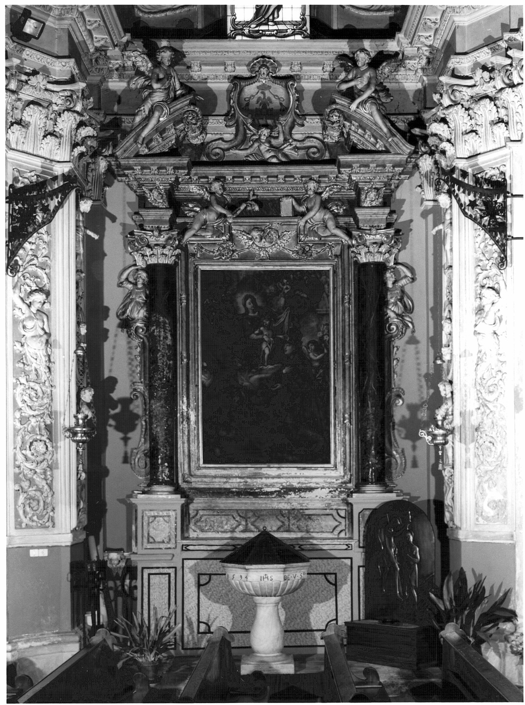 altare, opera isolata di Castellazzo Antonio (sec. XVII, sec. XVII)
