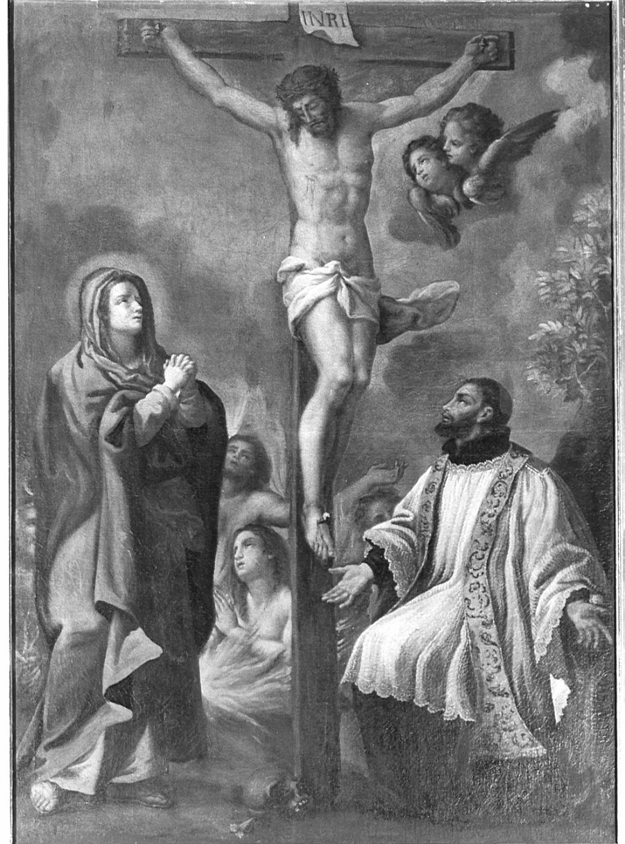 crocifissione (dipinto) - ambito lombardo (fine/inizio secc. XVII/ XVIII)