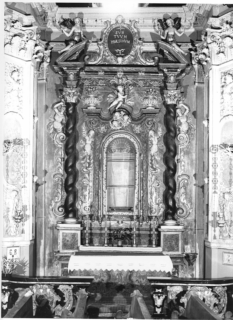 altare, complesso decorativo di Castellazzo Antonio, Pittorello Giuseppe (fine/inizio secc. XVII/ XVIII, sec. XVIII)