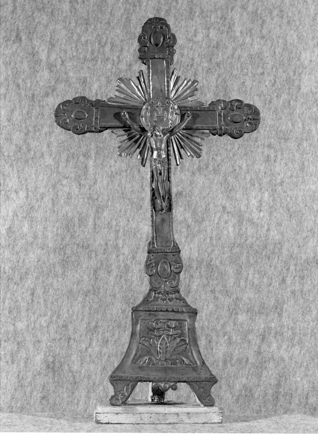 croce d'altare, opera isolata - ambito lombardo (sec. XIX)